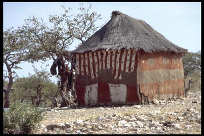 Herero Hütte - Namibia