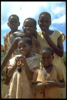 Kinder nahe Livingstonia - Malawi