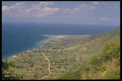 Grabenbruch - Malawisee - Malawi