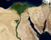 Satellitenaufnahme - Ägypten - Afrika