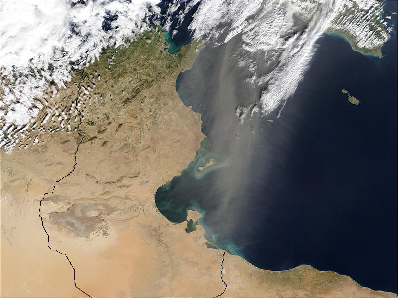 Sandsturm - Tunesien - Afrika