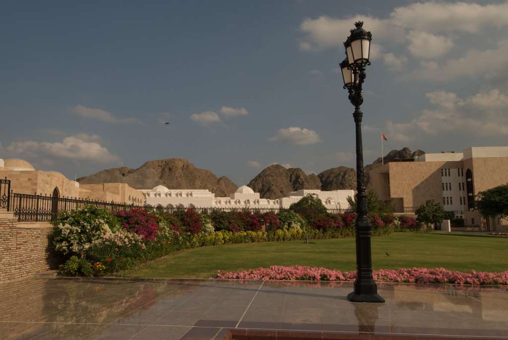 Garten - Palast in Muscat -Oman