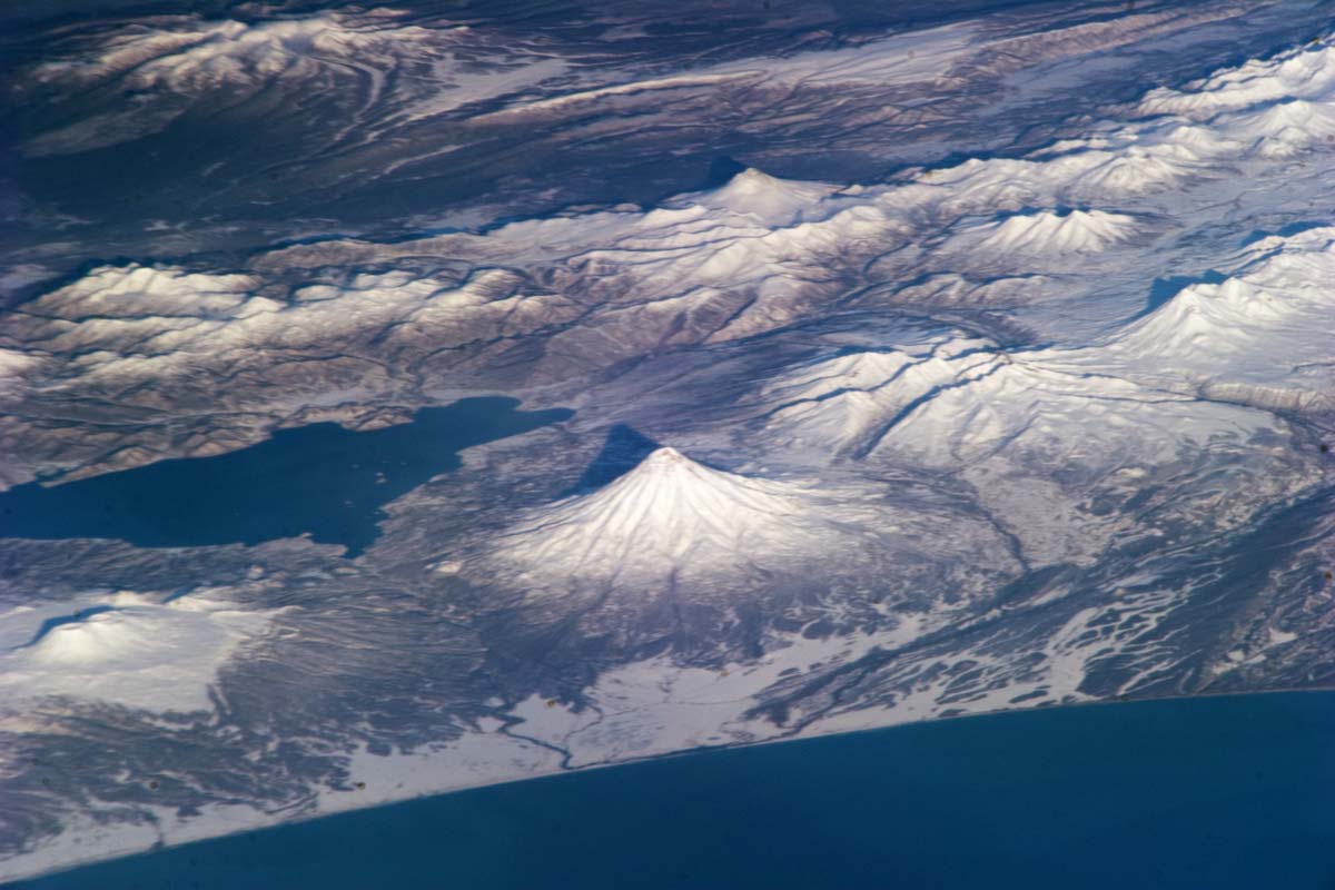 Vulkan der Kamtschatka Halbinsel