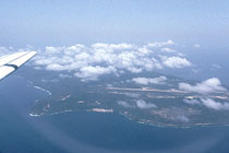Luftbild von Nordosten - Weihnachtsinsel - Christmas Island - Indischer Ozean