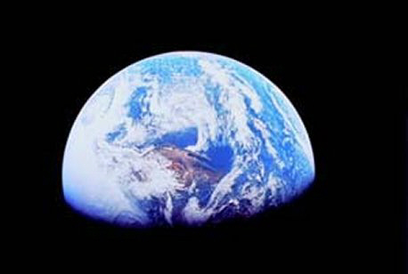 Unsere Erde aus dem Weltall gesehen