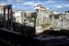 Forum Romanum mit Saturntempel, Rom - Italien