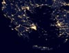 Griechenland bei Nacht
