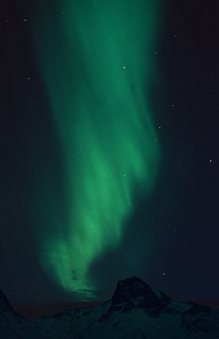 Nordlicht über dem Kartstaven - Lofoten - Norwegen