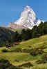 Matterhorn von Zermatt her gesehen - Schweiz