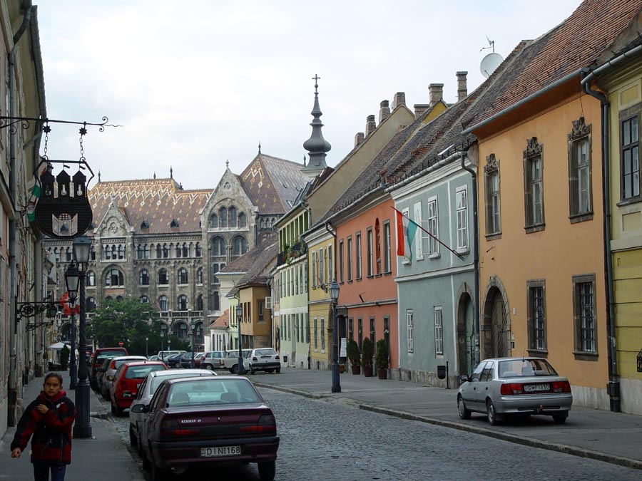 Burgviertel in Budapest - Ungarn