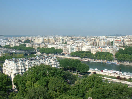 Blick vom Eifelturm - Paris - Frankreich