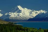 Lake Pukaki u. Aoraki Lake Pukaki u. Aoraki