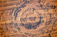 Dünen im Aorounga Krater