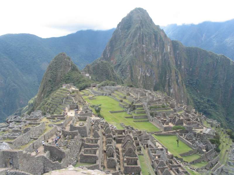 Blick auf Machu Picchu - Peru